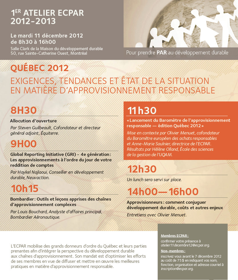 Programme Atelier 11 décembre 2012